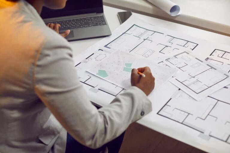 Blog 1 2-story house architectural floor plan