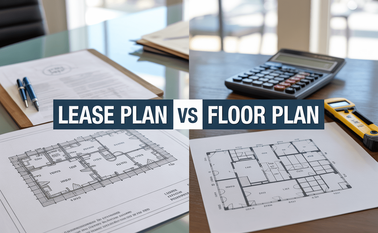 Lease Plan vs Floor Plan: Key Differences UK