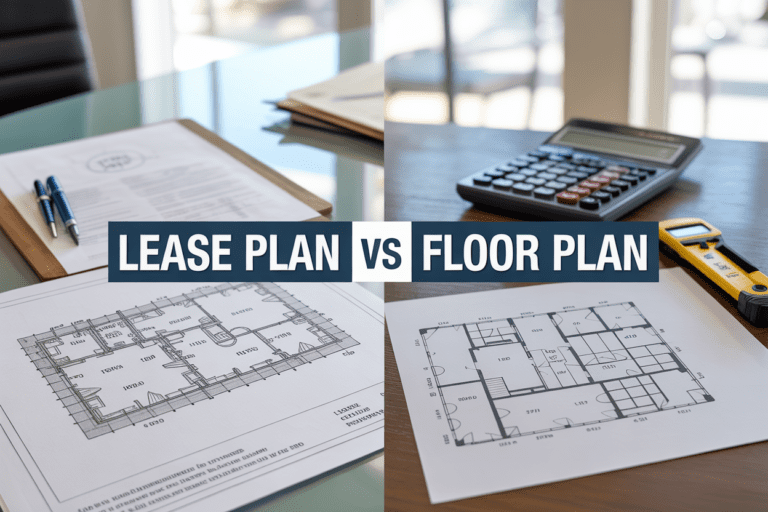 lease plan vs floor plan