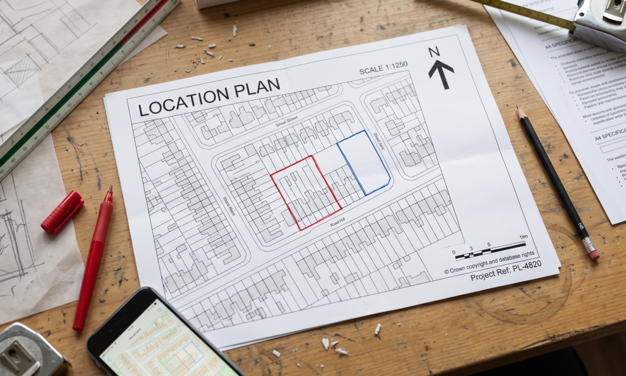 What Is a Location Plan for a UK Planning Application?